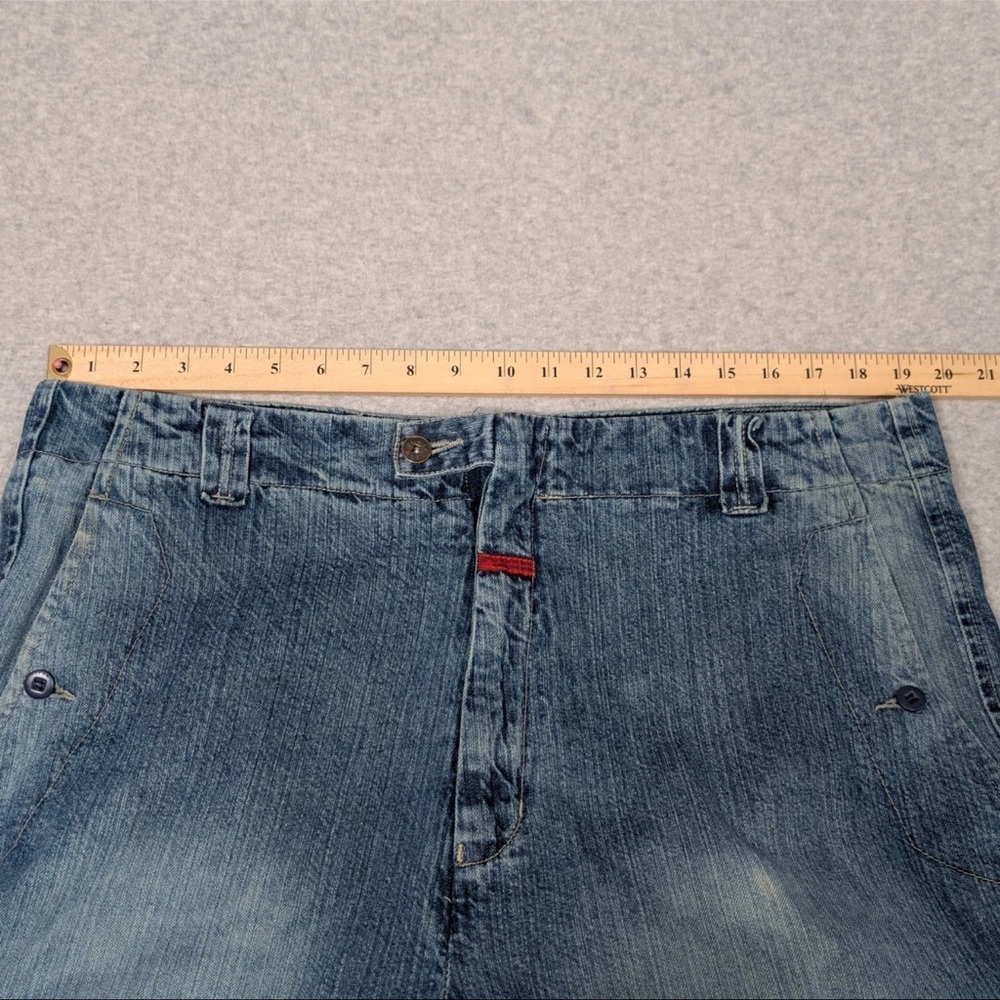 RARE VINTAGE Marithe Francois Girbaud Denim with Pink Tape Straps - Picture 5 of 16